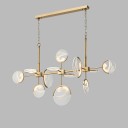 Loft Industry Modern - Lens Square Mountain Chandelier